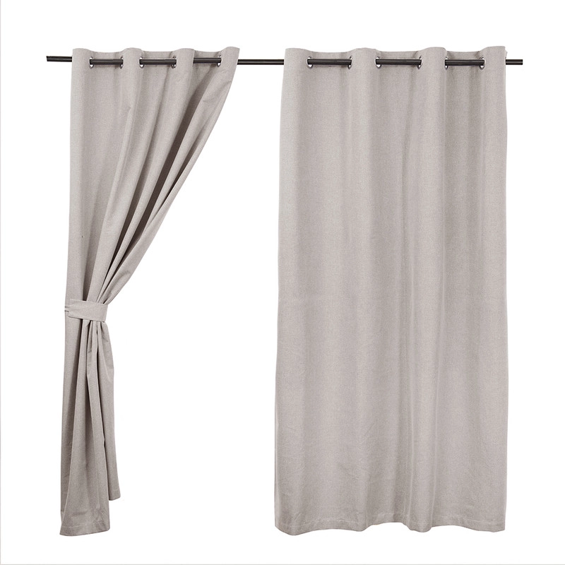 SET CORT. BLACKOUT ARG 140X220 CMS ROMANA GRIS - 1