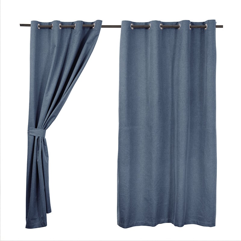 SET CORT. BLACKOUT ARG 140X220 CMS AZUL - 1