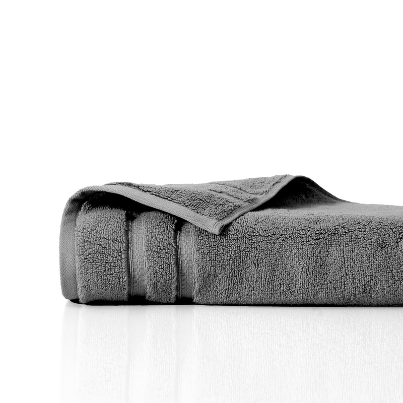 TOALLA SOFT TWIST 600 G/M2 90X150 CM GRIS - 2