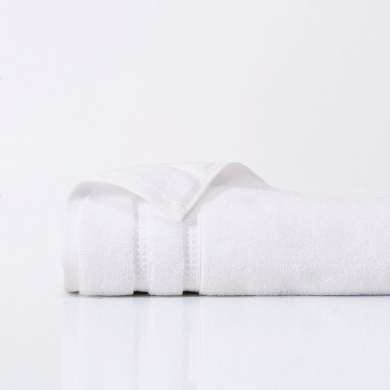 TOALLA SOFT TWIST 600 G/M2 70X140 CM BLANCO - 1
