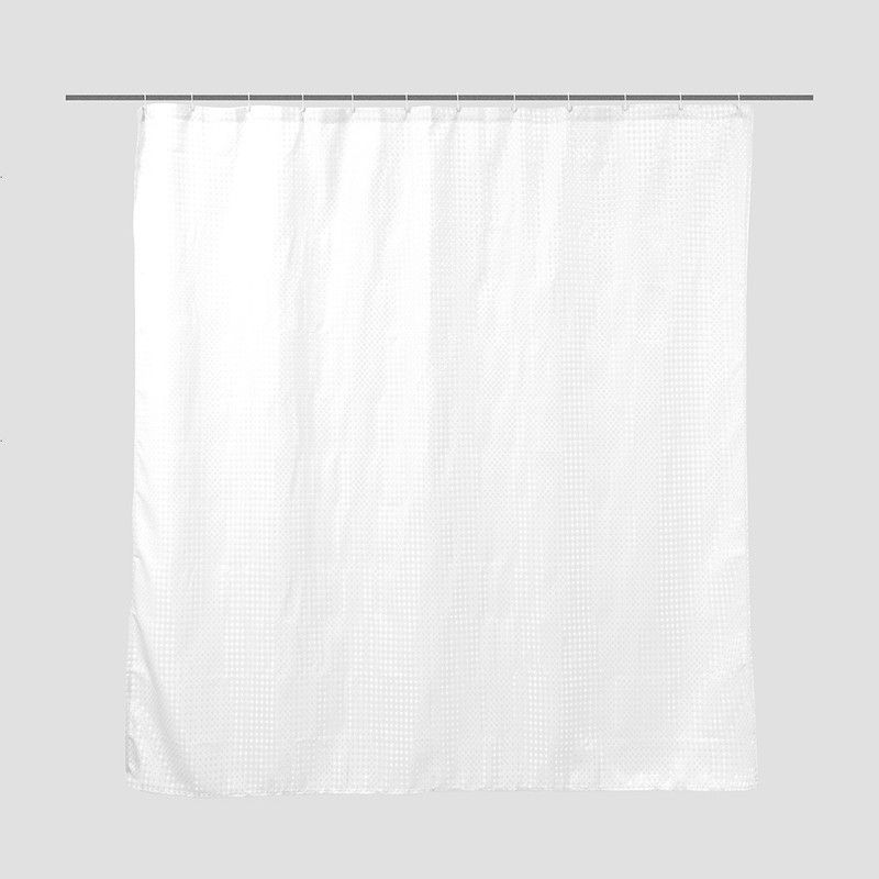 SET CORTINA+PISO+CANASTO 4 PZAS MASHINI BLANCO - 2