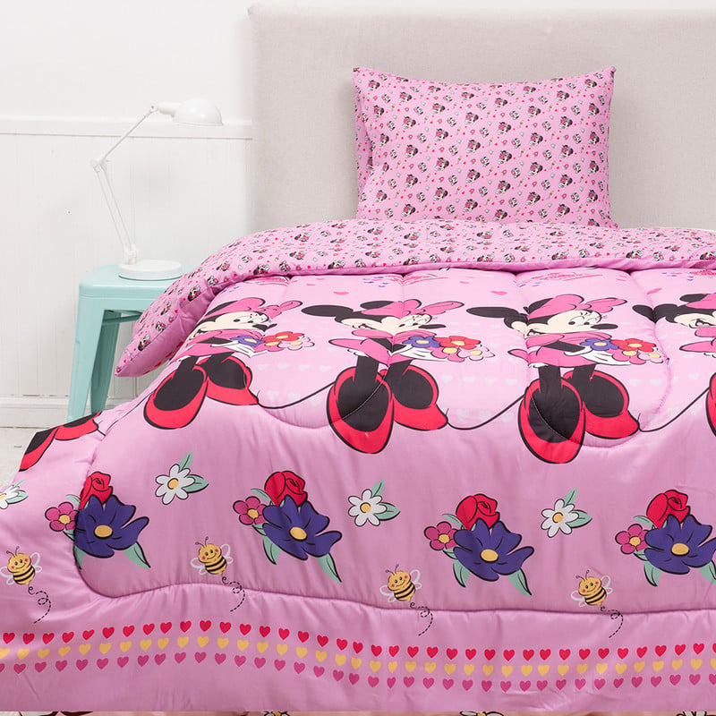 PLUMON 1.5 PLAZAS DISNEY MINNIE FLORES - 1