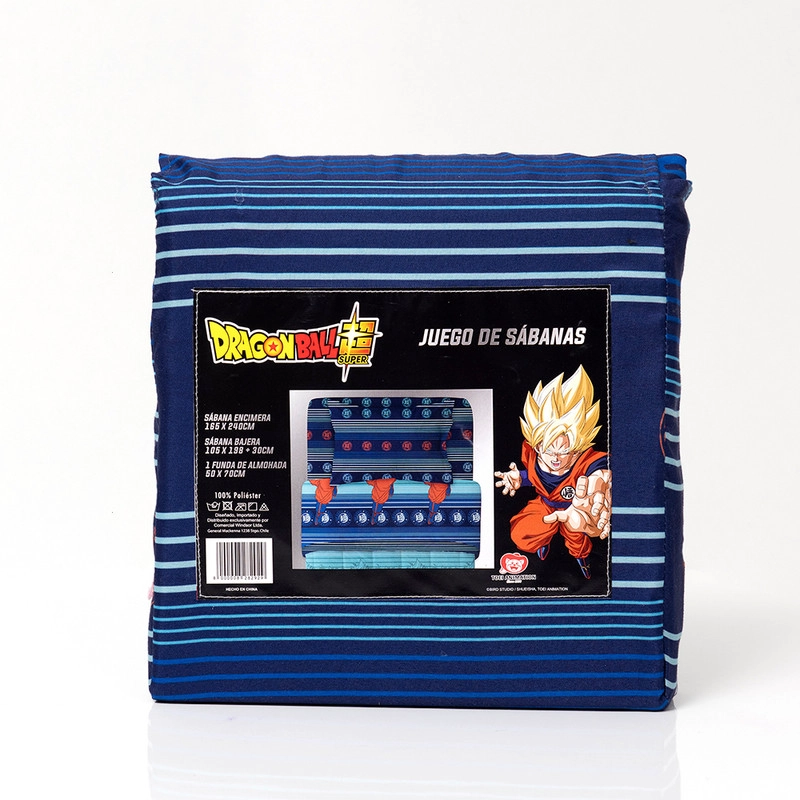 SABANA 1.5 PLAZAS DRAGON BALL Z SUPER - 3