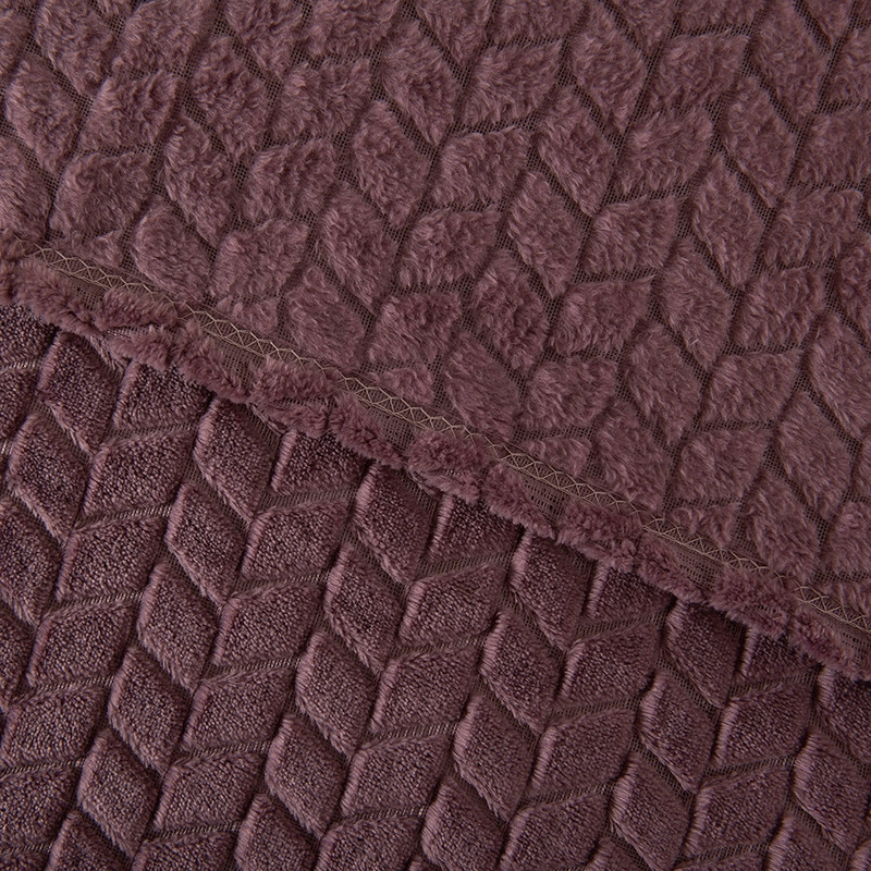 FRAZADA JQD FLANNEL NEVADA 1.5 P MORADO - 2