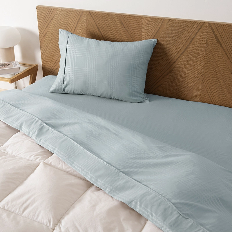 SABANA PLUMETTI EMBOSSED 1.5 PLAZAS AZUL - 1