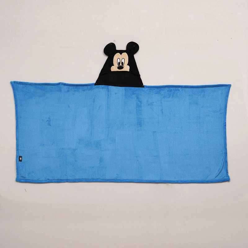 MANTA CAPUCHA 3D 70X150CM MICKEY - 1