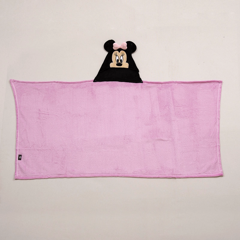 MANTA CAPUCHA 3D 70X150CM MINNIE - 1