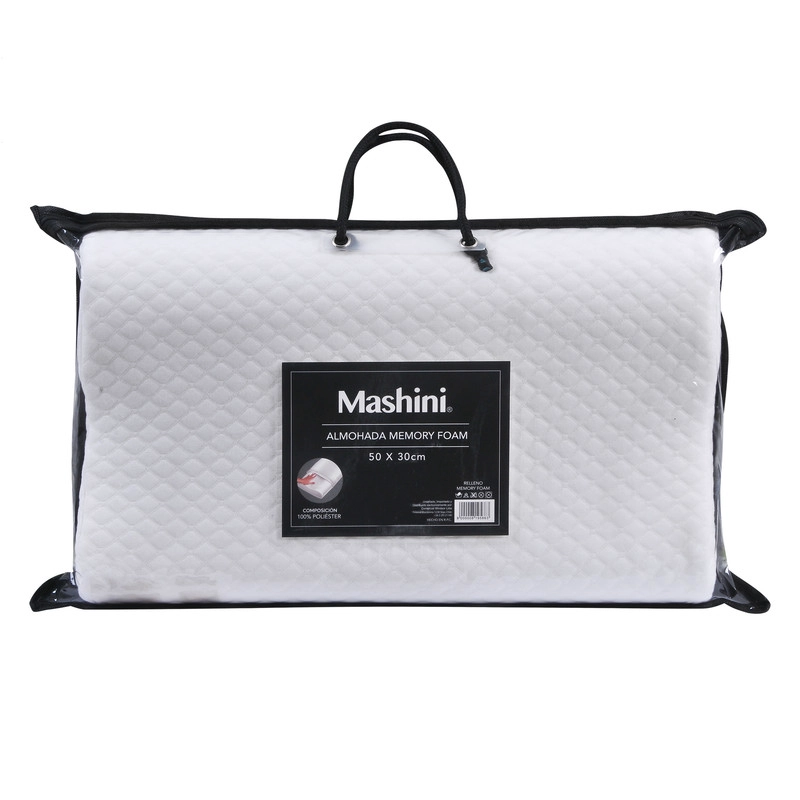 ALMOHADA MEMORY FOAM CONTOUR 30X50 CM BLANCA - 4