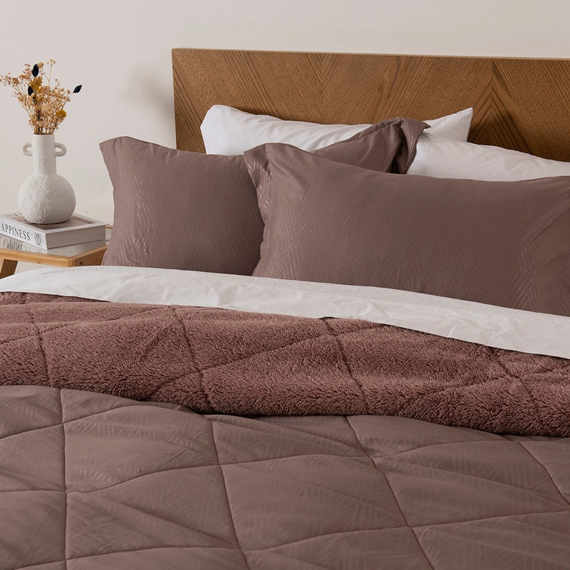 PLUMON EMBOSS SHERPA KING TAUPE - 3