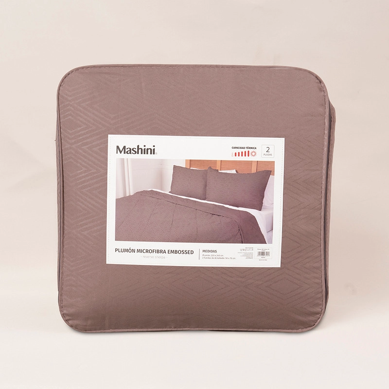 PLUMON EMBOSS SHERPA KING TAUPE - 4