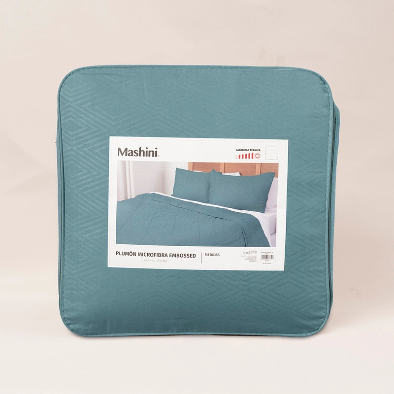 PLUMON EMBOSS SHERPA 2 PLAZAS TURQUESA - 4