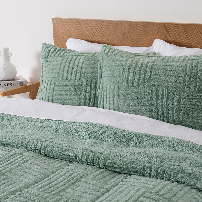 PLUMON JQD SHERPA SUPER KING TRAMA VERDE - 3