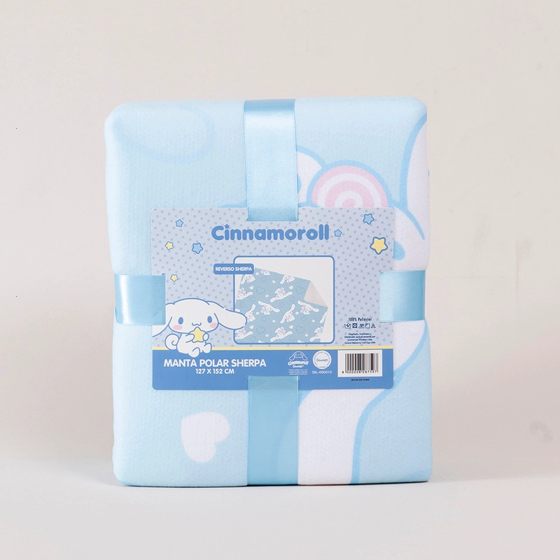 MANTA POLAR SHERPA 127X152 CMS CINNAMOROLL - 3