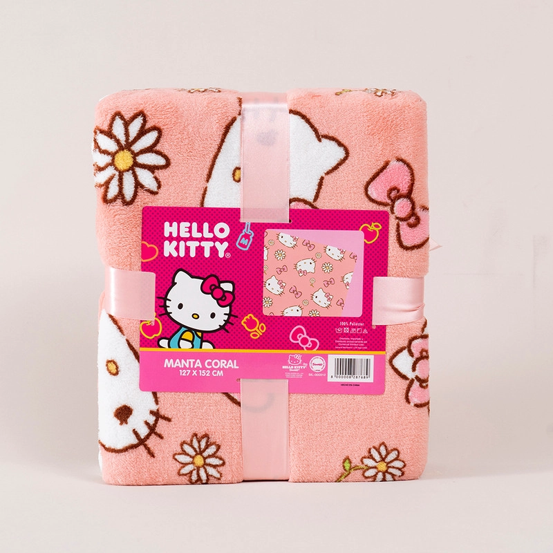 MANTA CORAL 127X152 CMS HELLO KITTY - 3