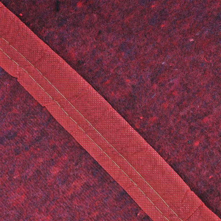 FRAZADA TERMICA KING LINEAS ROJO - 2