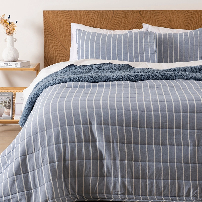 QUILT PALMA CATIONIC SHERPA 2 P AZUL - 1
