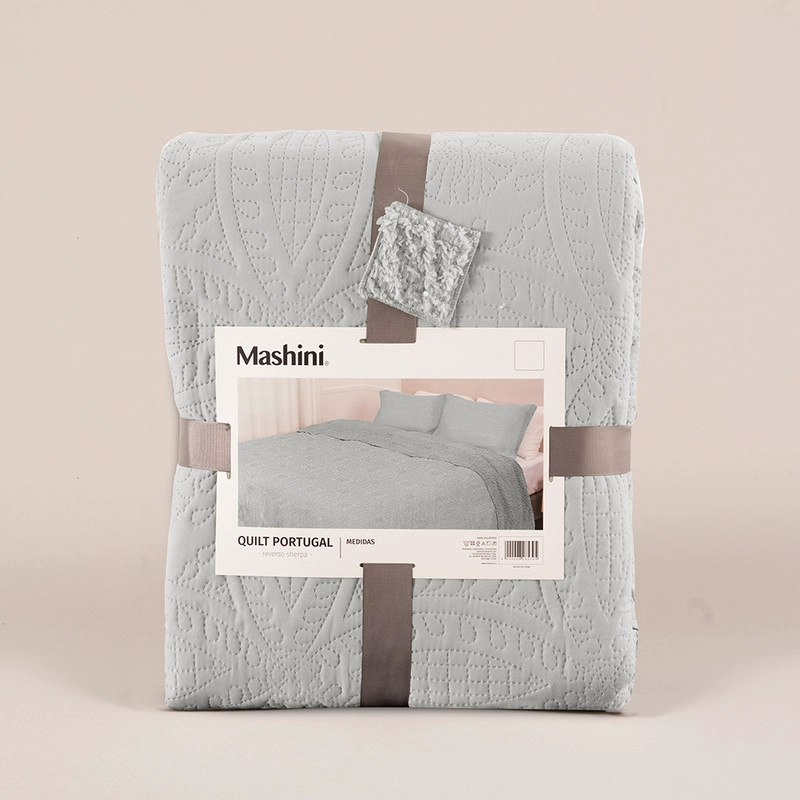 QUILT PORTUGAL SHERPA 2 P GRIS - 4