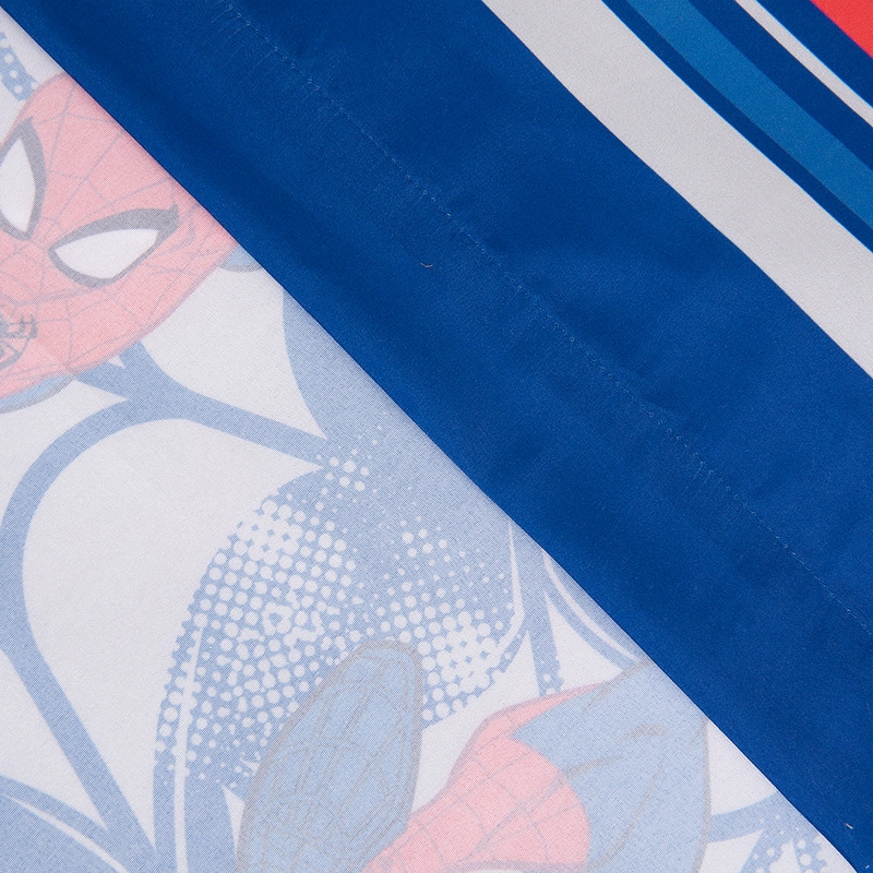 SABANA 1.5 PLAZAS SPIDERMAN NEW AZUL - 2