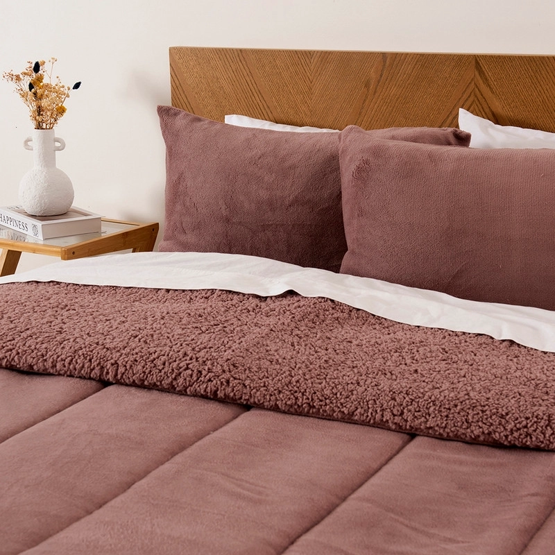 PLUMON CORAL SHERPA SUPER KING MORADO - 3