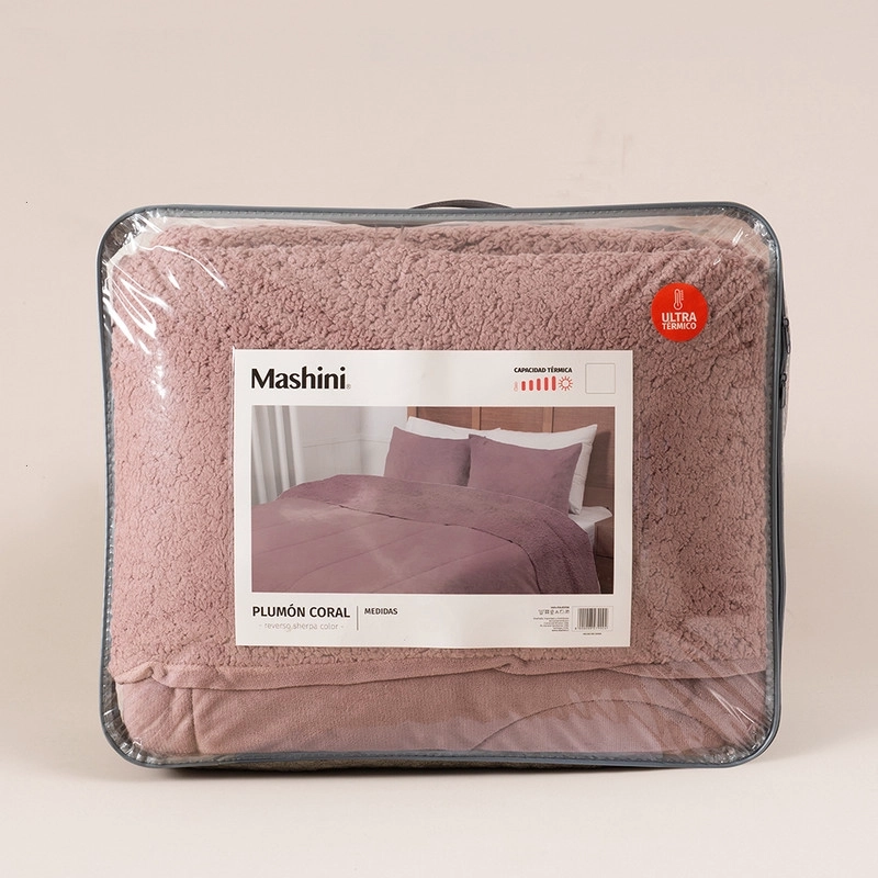 PLUMON CORAL SHERPA SUPER KING MORADO - 4