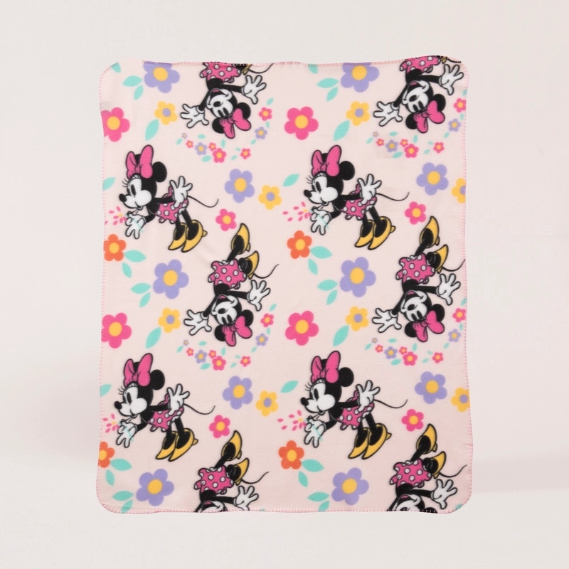 MANTA POLAR 115X130 CM DISNEY MINNIE FLORES - 1