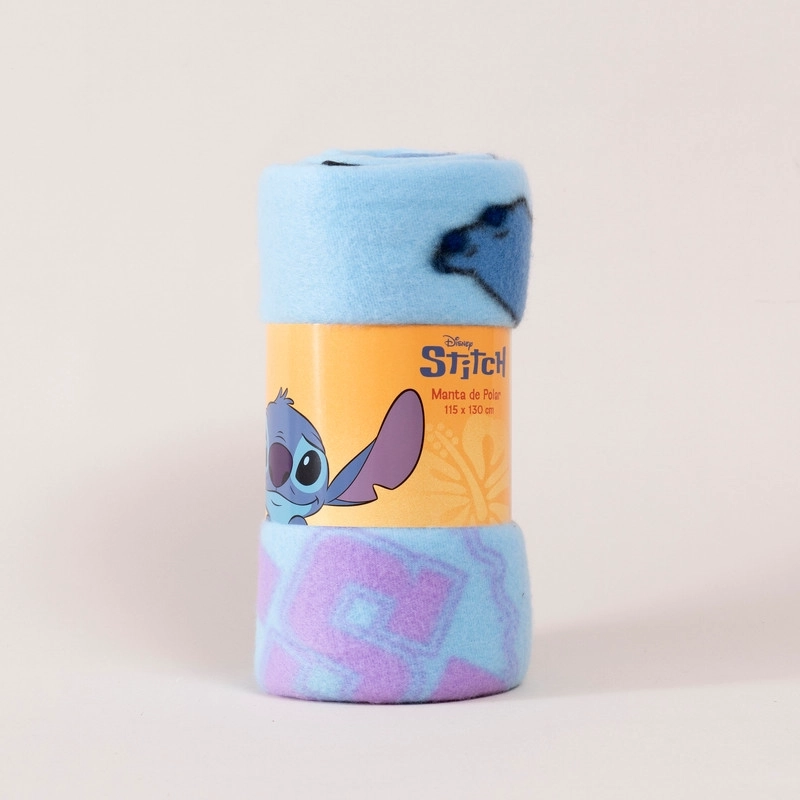 MANTA POLAR 115X130 CM DISNEY STITCH RUN - 3