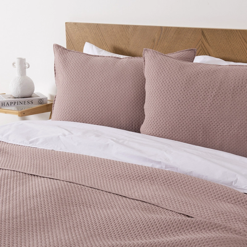 QUILT ULTRA CADIZ 1.5 PLAZAS ROSA - 3