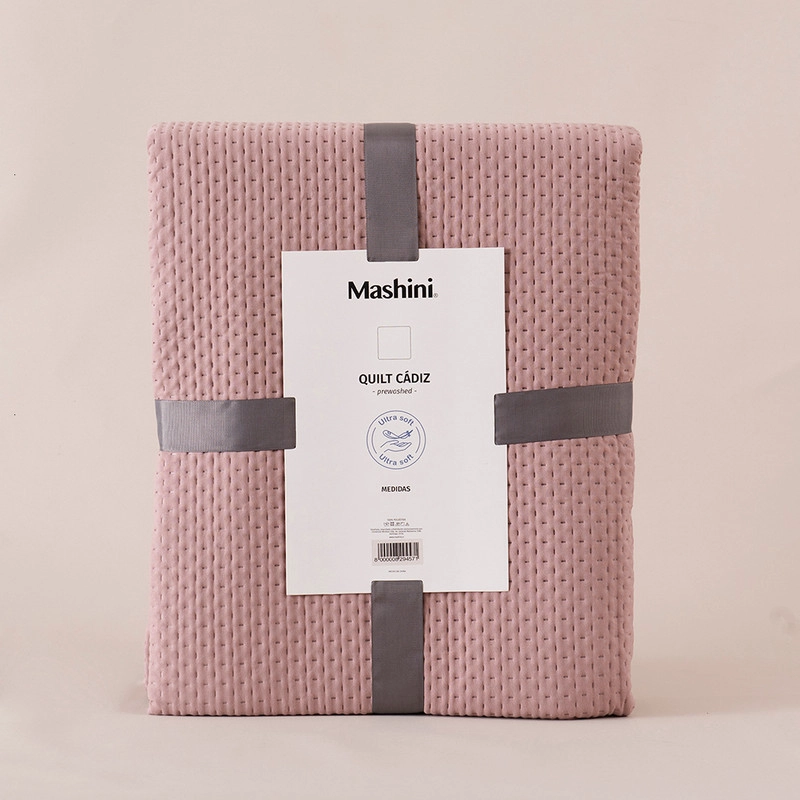 QUILT ULTRA CADIZ KING ROSA - 4