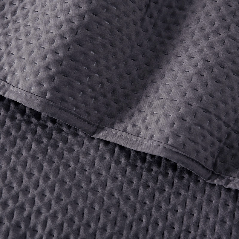 QUILT ULTRA CADIZ 1.5 PLAZAS GRIS - 2