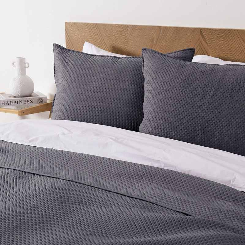 QUILT ULTRA CADIZ 1.5 PLAZAS GRIS - 3