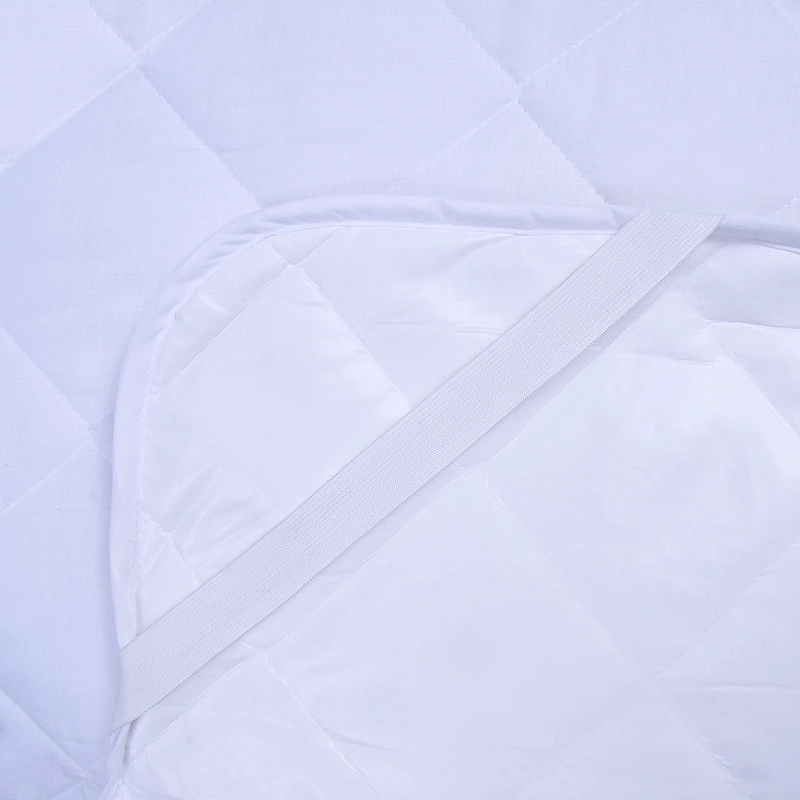 CUBRECOLCHON IMPERMEABLE 2 PLAZAS BLANCO - 2