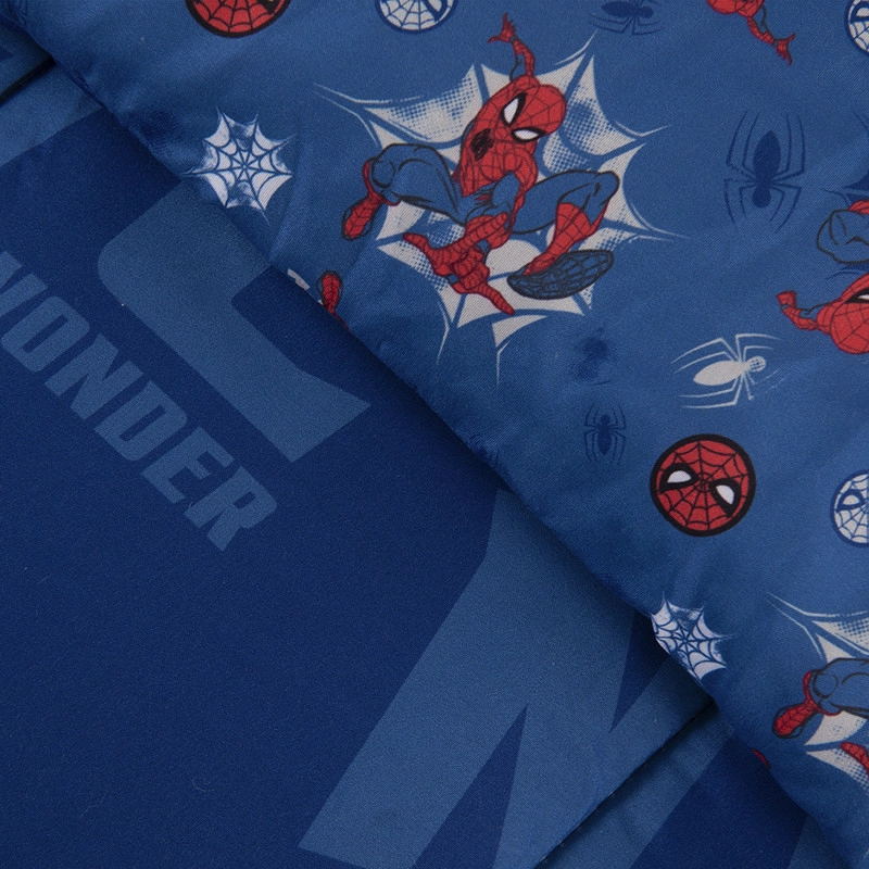 PLUMON 1.5 PLAZAS SPIDERMAN NEW AZUL - 2