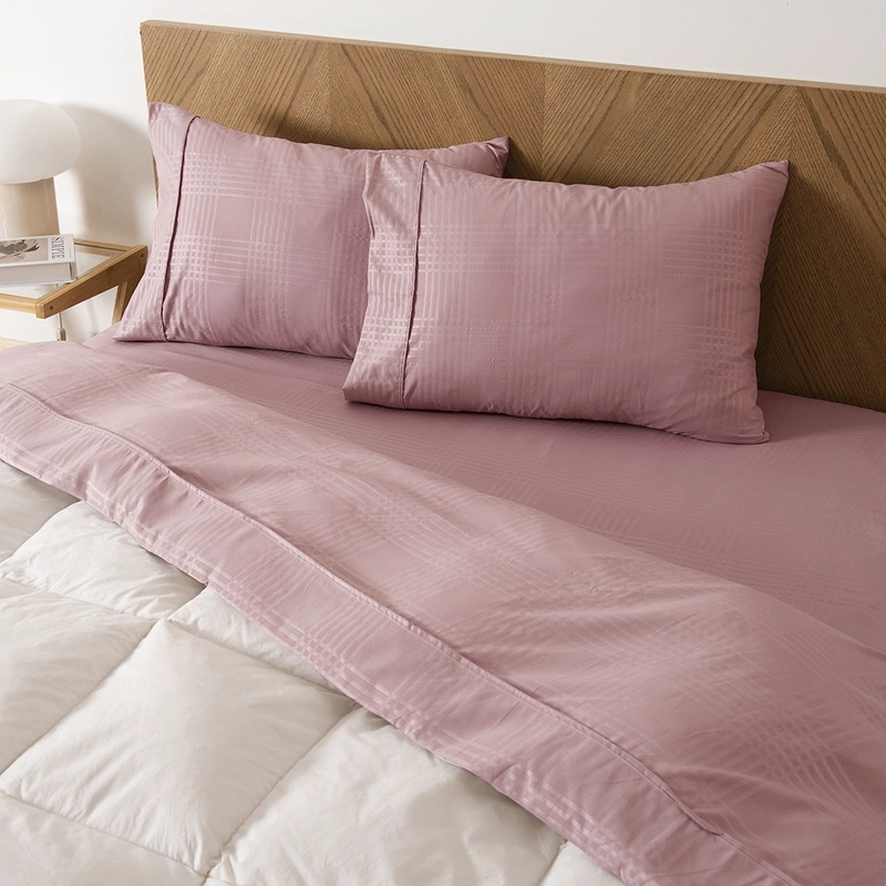 SABANA PLUMETTI EMBOSSED 2 PLAZAS ROSADO - 1