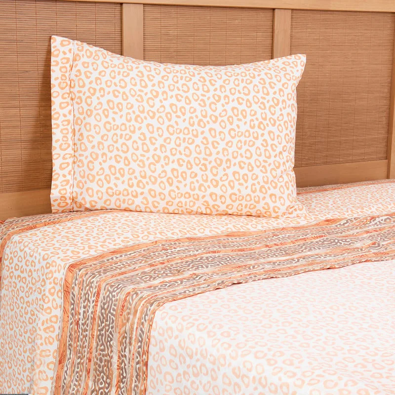 SABANAS PLUMETTI TAMARINDO 1.5 PLAZAS MULTICOLOR ESTAMPADA - 1