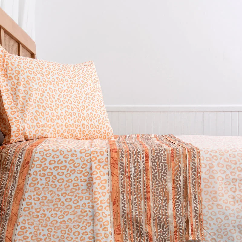 SABANAS PLUMETTI TAMARINDO 1.5 PLAZAS MULTICOLOR ESTAMPADA - 2