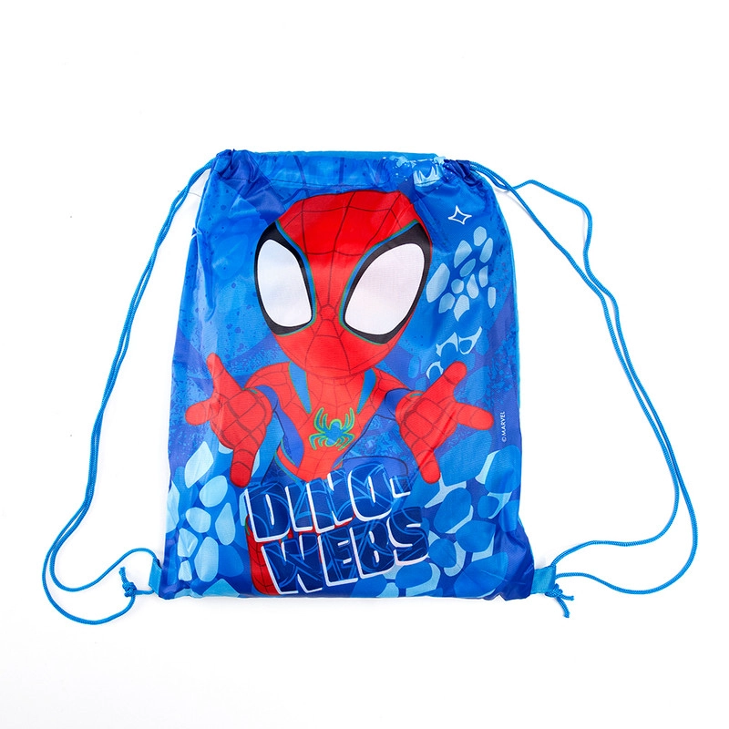 TOALLA PLAYA C/BOLSO 70X140 + 33X42 SPIDERMAN DINO - 2