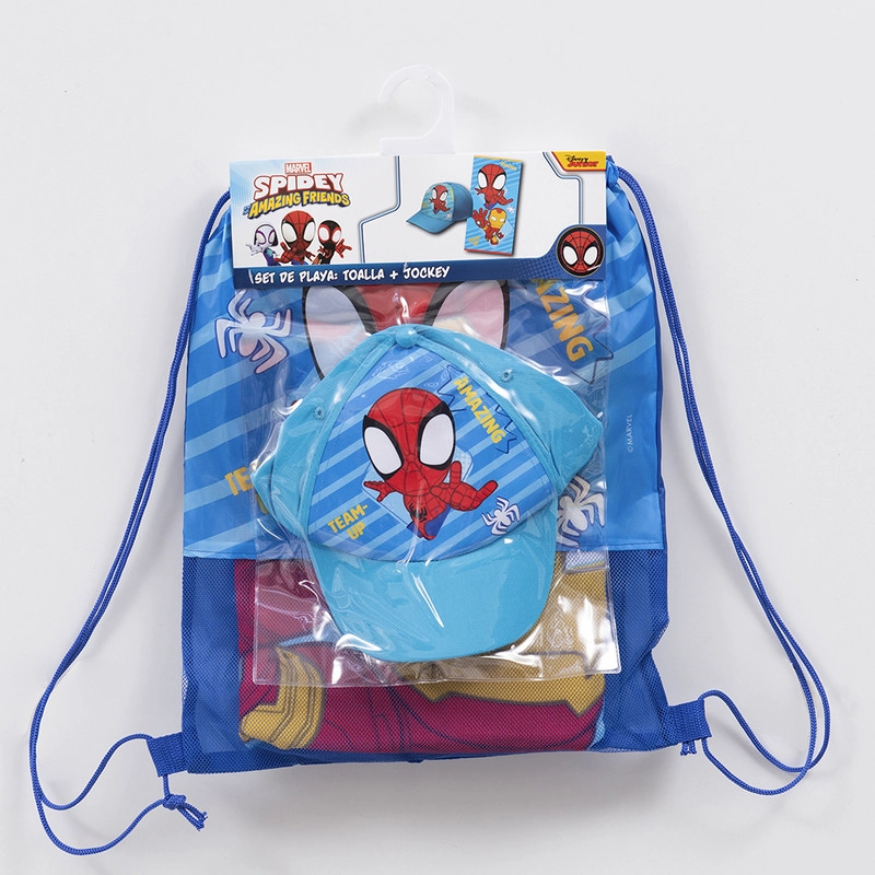 SET TOALLA PLAYA 70X140 CMS + JOCKEY SPIDERMAN POD - 4
