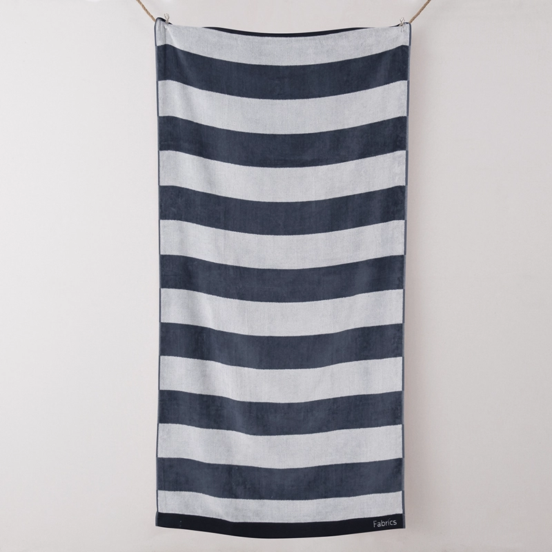 TOALLA PLAYA JACQ RENZO 90X180CM AZUL - 1