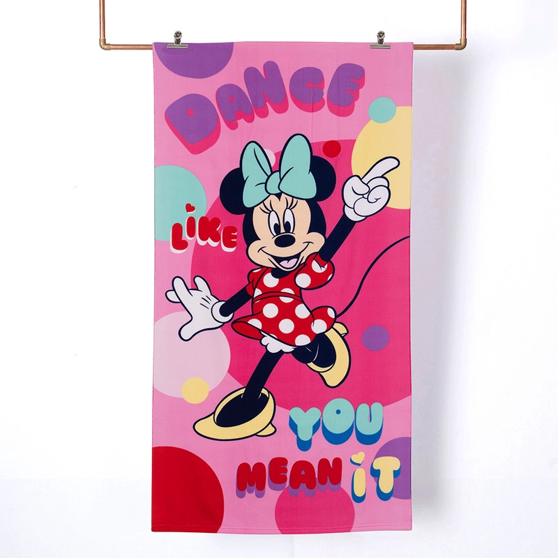 SET TOALLA 70X140 CMS + LENTES DE AGUA MINNIE DANC - 2