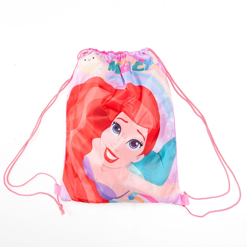TOALLA PLAYA C/BOLSO 70X140 + 33X35 PRINCESA MAGICAL - 2