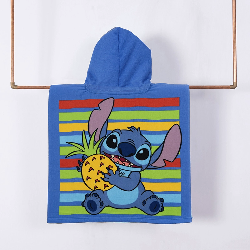 TOALLA PLAYA CAPUCHA MF 60X120 STITCH GAFAS - 2