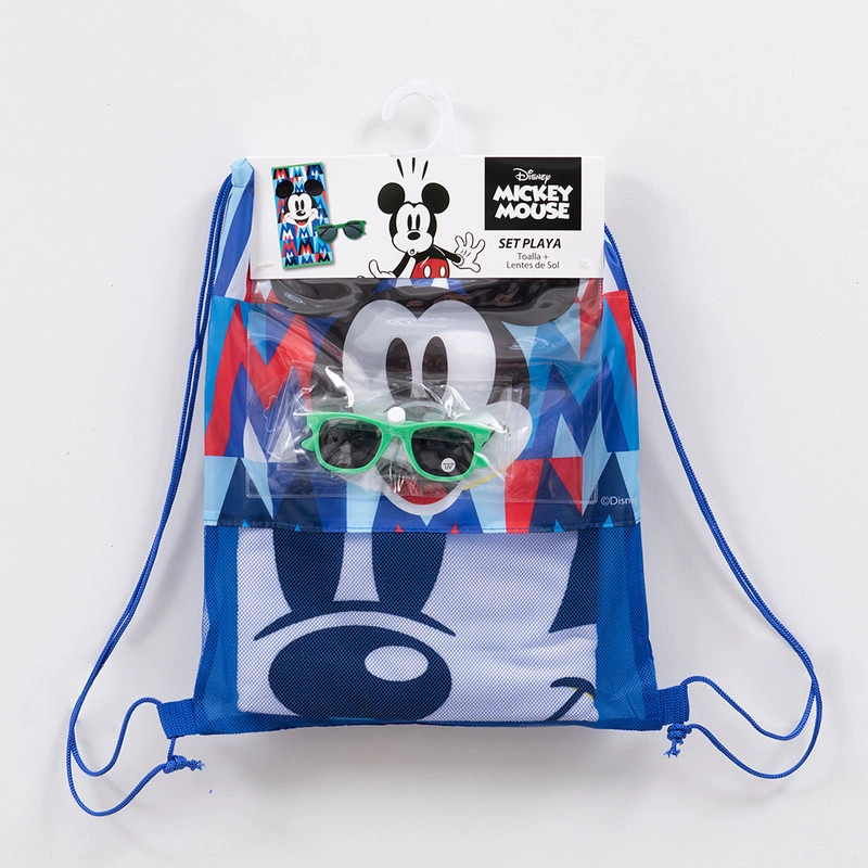 SET TOALLA 70X140 CMS + LENTES DE SOL MICKEY CARA - 4