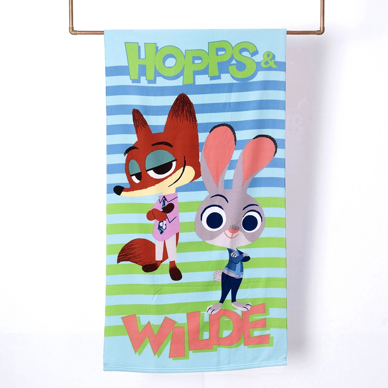 SET TOALLA 70X140 CMS + TESORO ZOOTOPIA HOPPS - 2