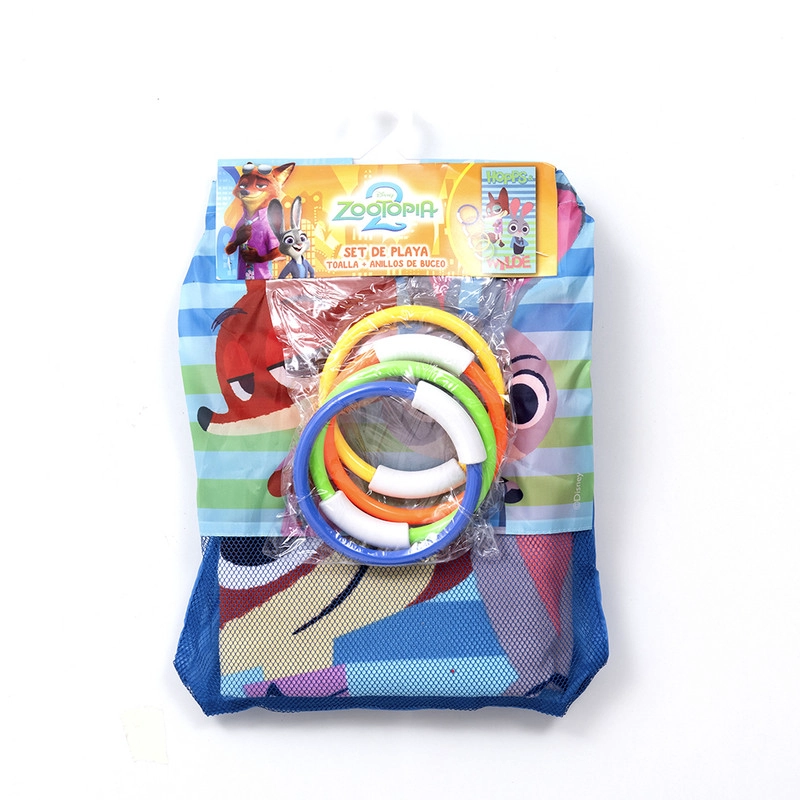 SET TOALLA 70X140 CMS + TESORO ZOOTOPIA HOPPS - 4