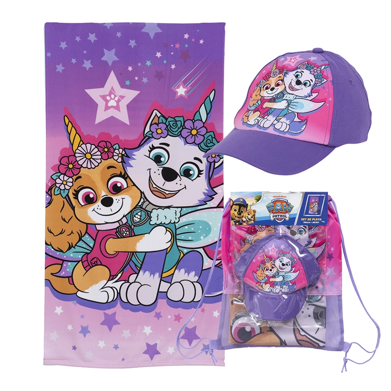 SET TOALLA PLAYA 70X140 CMS + JOCKEY PWP UNICORN - 1