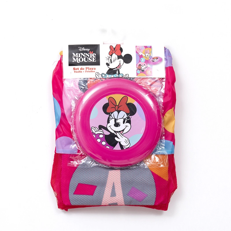SET TOALLA 70X140 CMS + FRISBIT MINNIE PEEK - 4