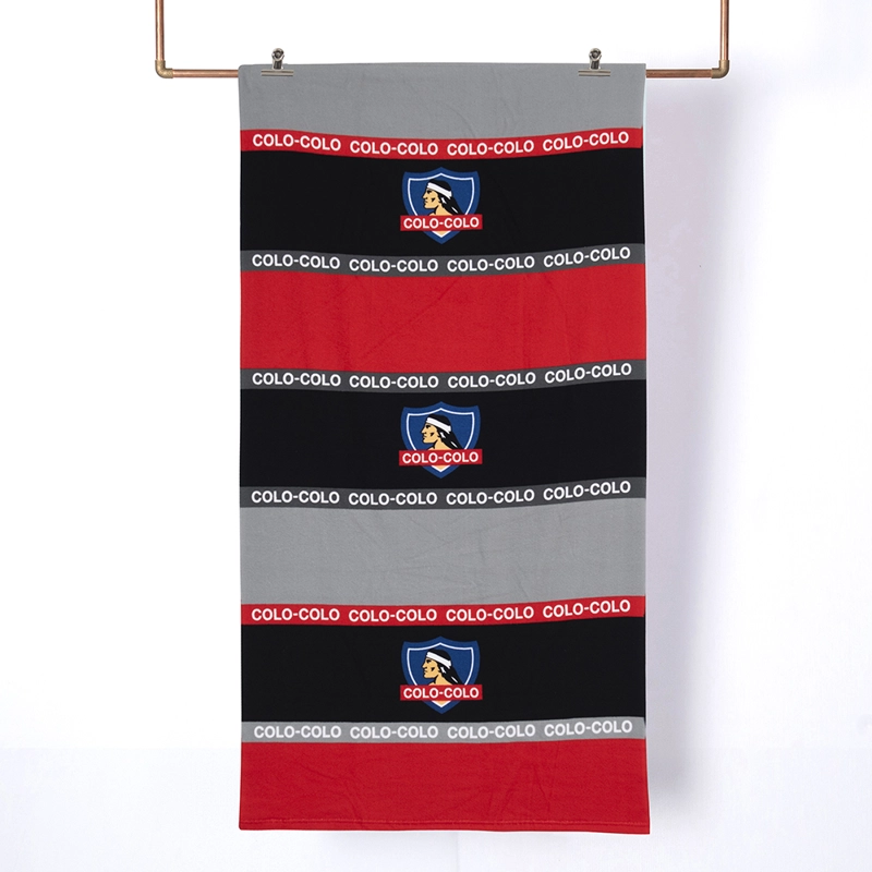 TOALLA PLAYA C/BOLSO 70X140 + 33X42 COLO-COLO TRICOLOR - 1