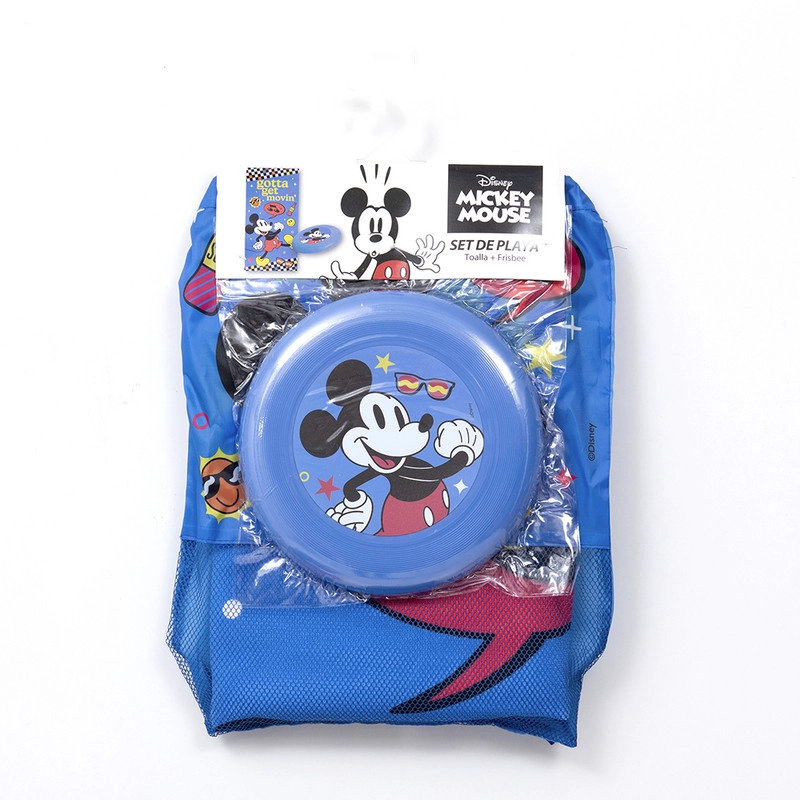 SET TOALLA 70X140 CMS + FRISBIT MICKEY MOVIN - 4