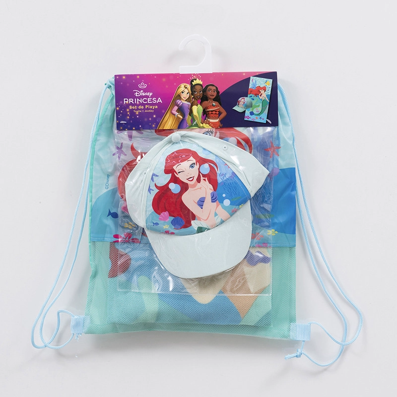 SET TOALLA PLAYA 70X140 CMS + JOCKEY PRINCESS MAR - 4