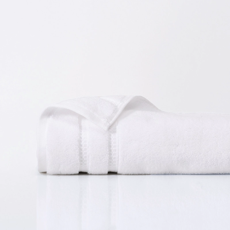 TOALLA SOFT TWIST 600 G/M2 90X150 CM BLANCO - 2